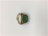 Anello Daniela De Marchi Donna Assolo in Ottone Avventurina AN0219 OBR - AN0219 OBR